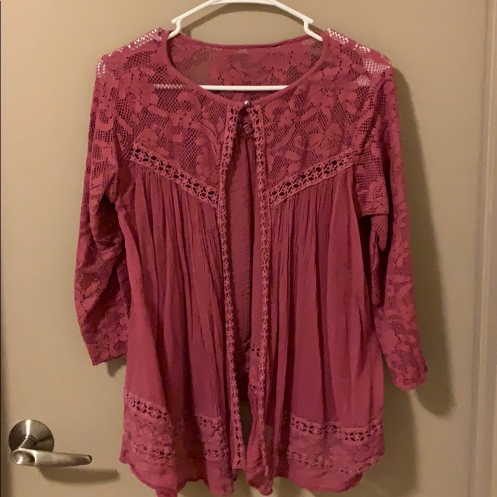 Pink blazer